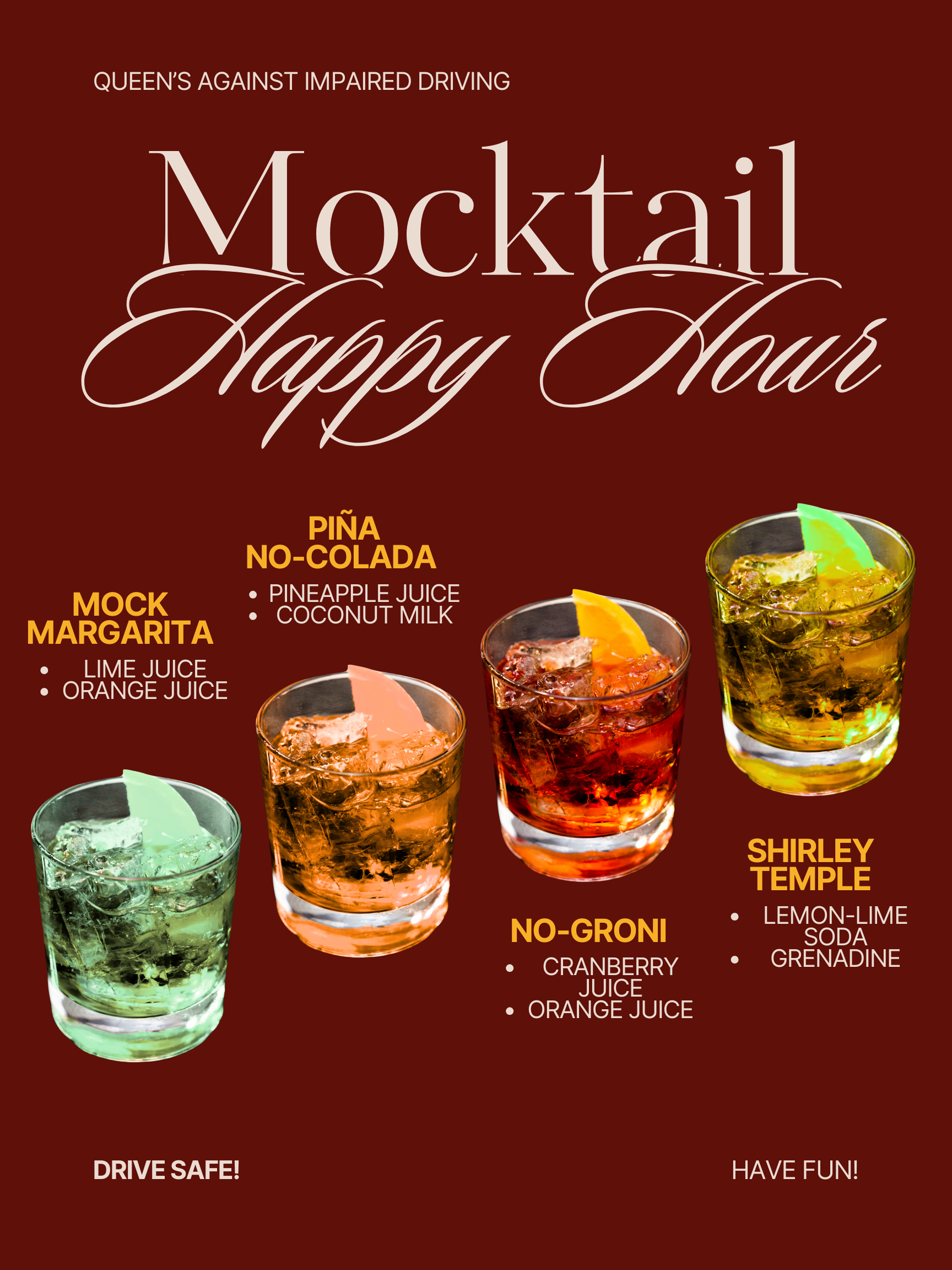 Mocktail Happy Hour